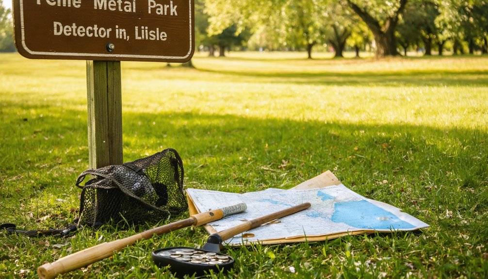 lisle metal detecting regulations