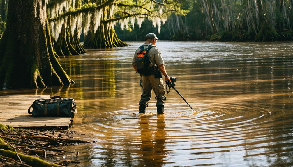locate regulatory permissions before beach detecting