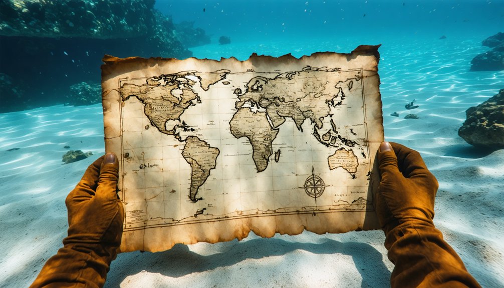 locate treasure using chunks