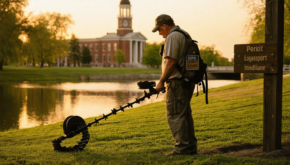 logansport indiana metal detecting regulations