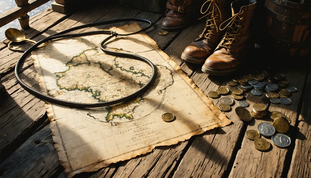 metal detecting high foot traffic