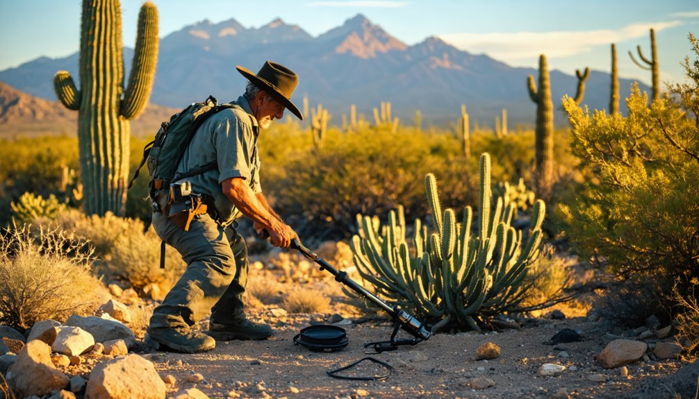 metal detecting in tucson arizona