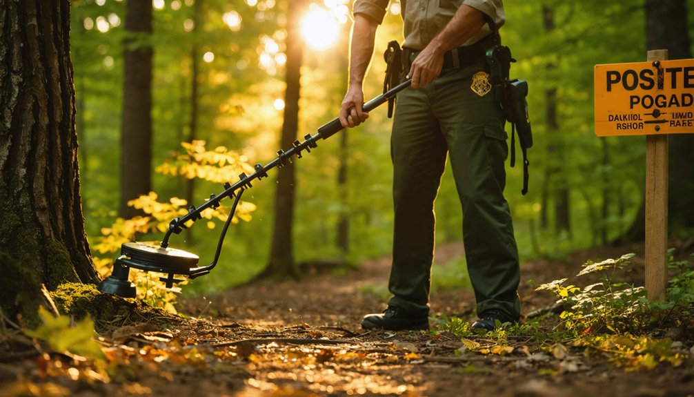 metal detecting laws regulations awareness