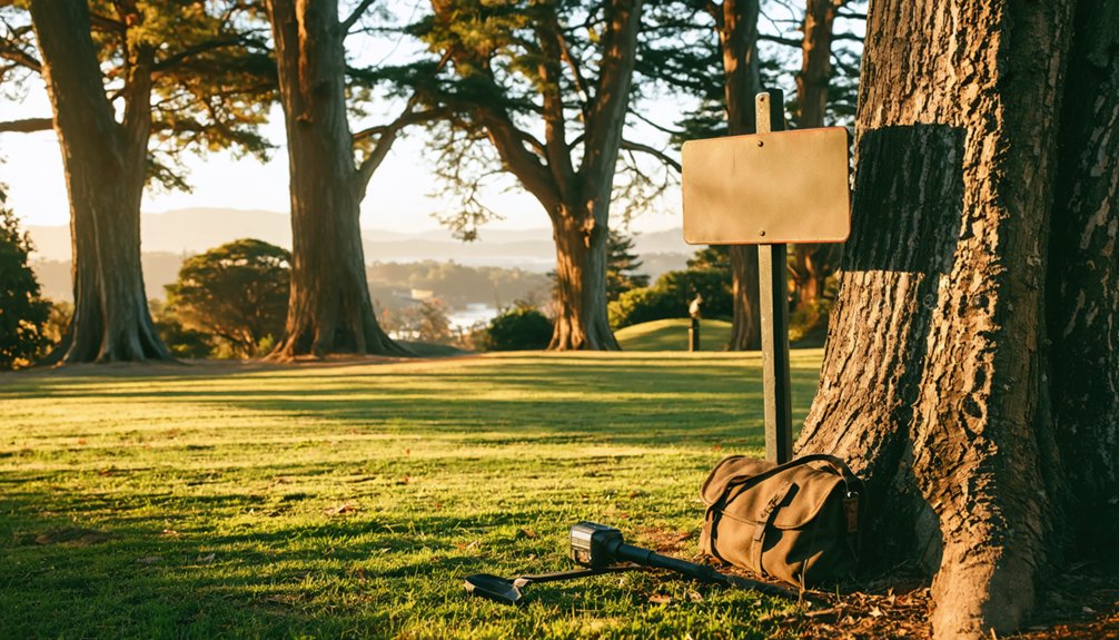 metal detecting park guidelines