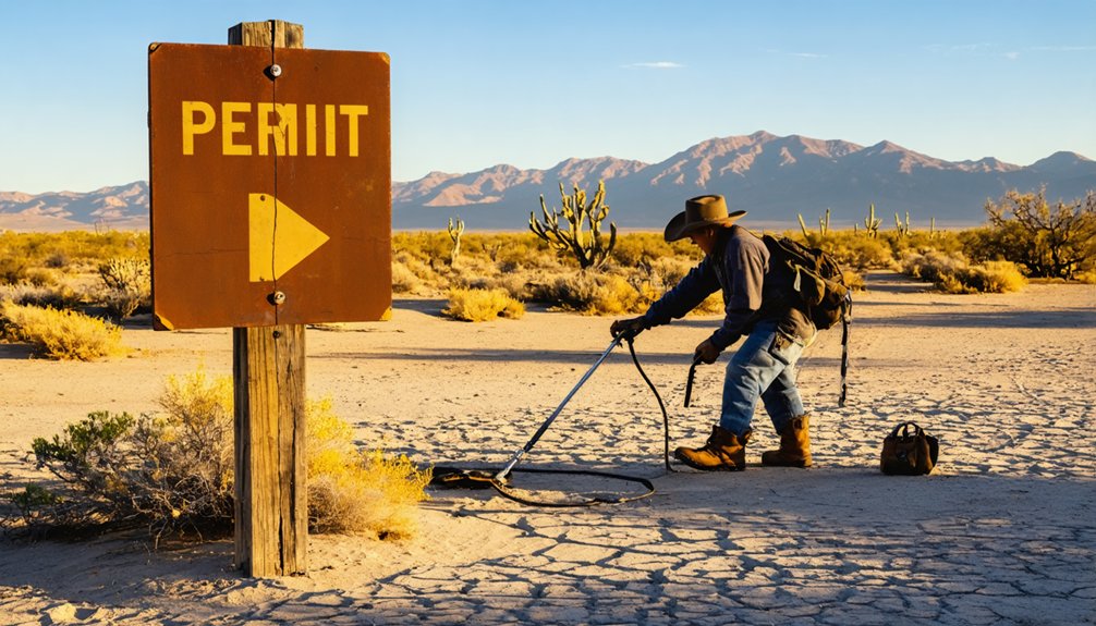 metal detecting permission guidelines