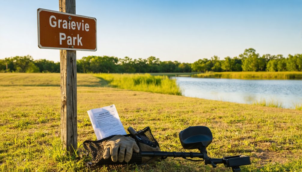 metal detecting permit guidelines