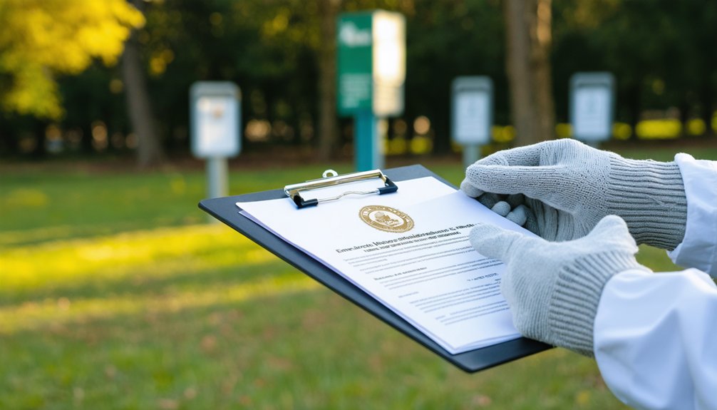 metal detecting permit process