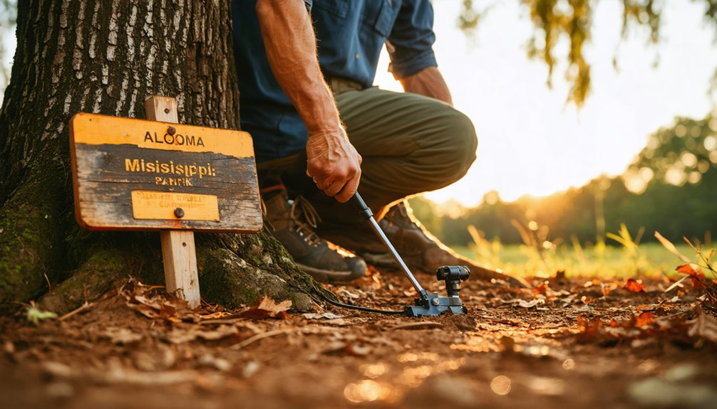 metal detecting permit required