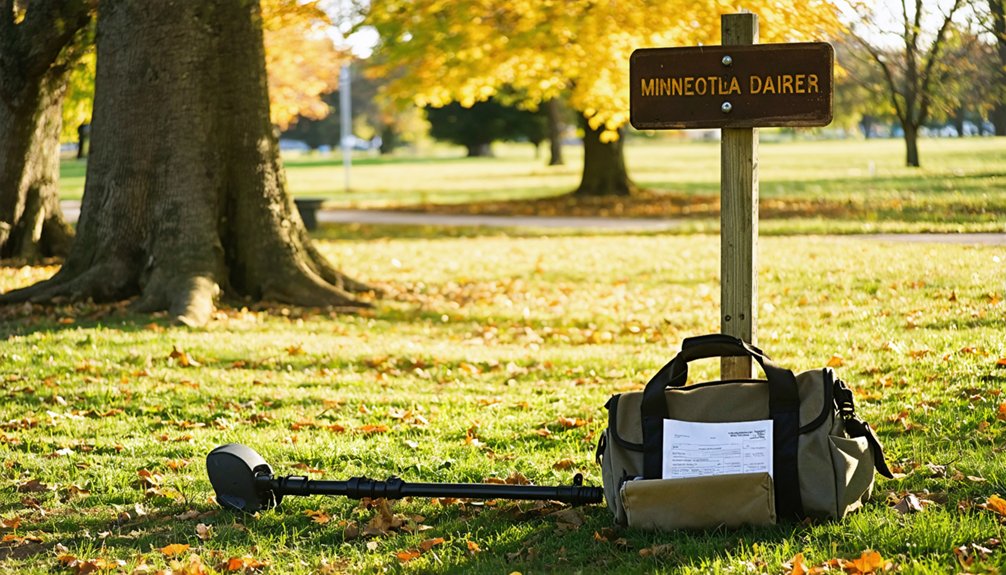 metal detecting permit requirements