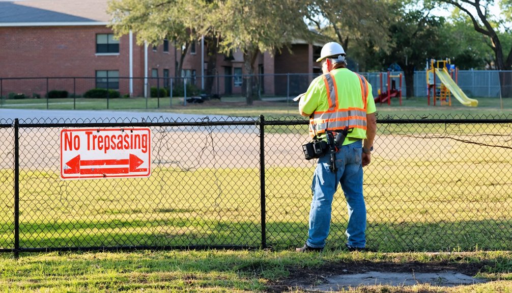 metal detecting prohibited on school grounds