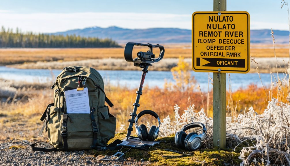 metal detecting regulations alaska