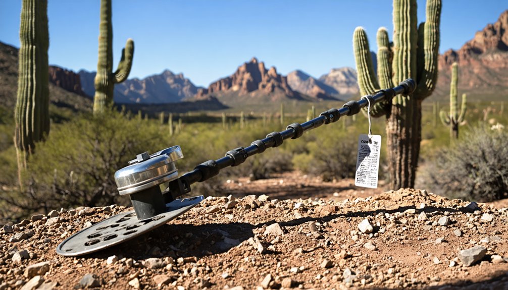 metal detecting regulations arizona