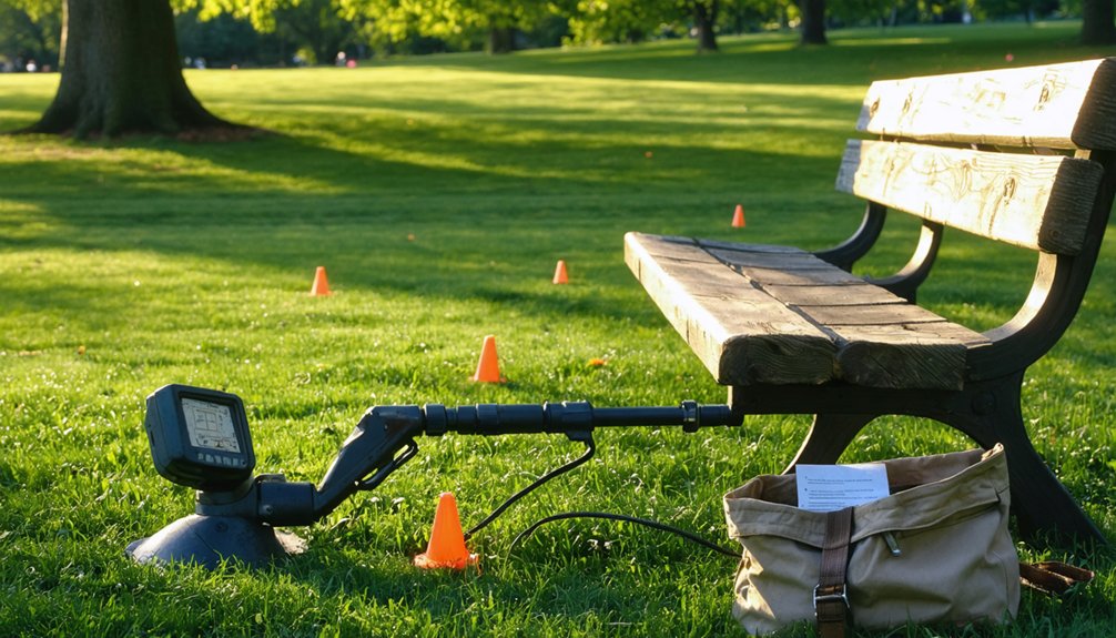 metal detecting regulations ashwaubenon