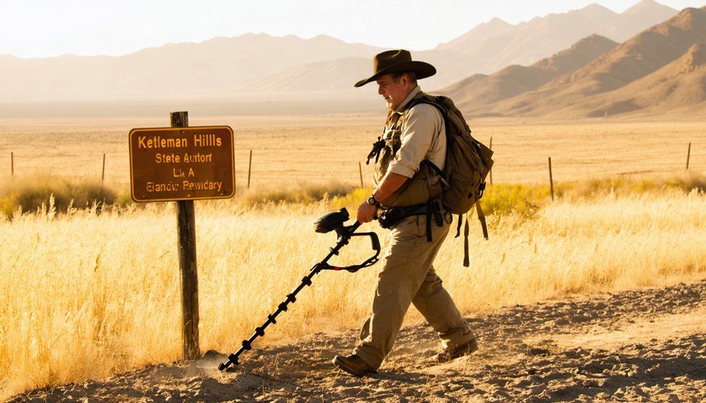 metal detecting regulations avenal california