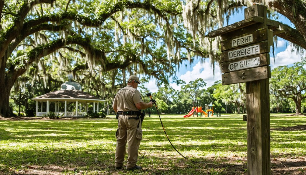 metal detecting regulations bartow florida