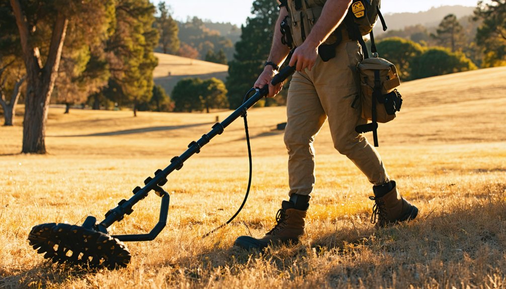 metal detecting regulations california