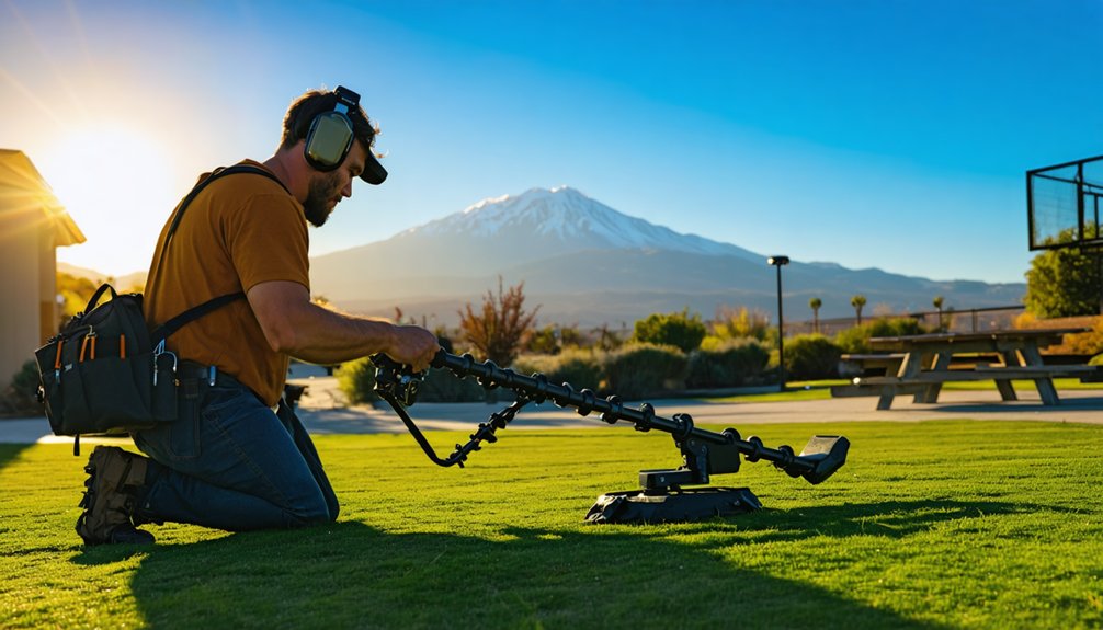 metal detecting regulations california