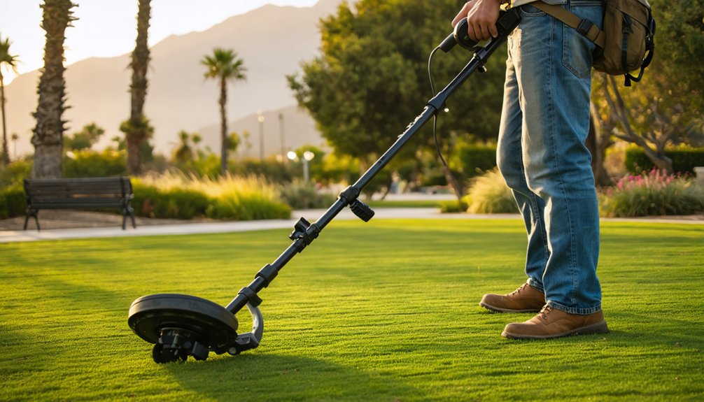 metal detecting regulations california