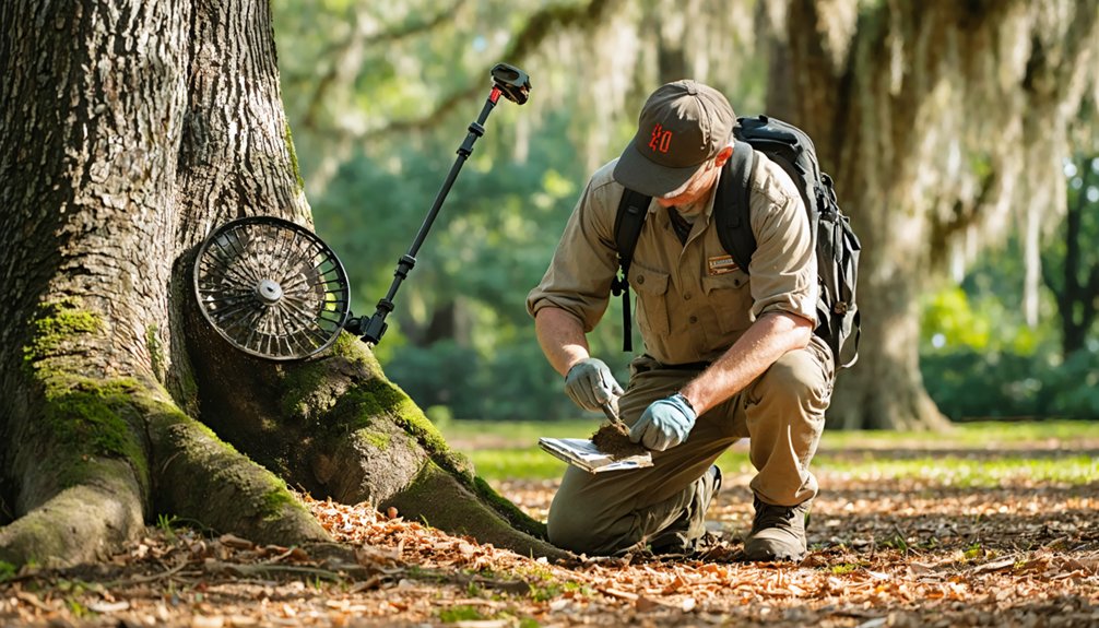 metal detecting regulations camden