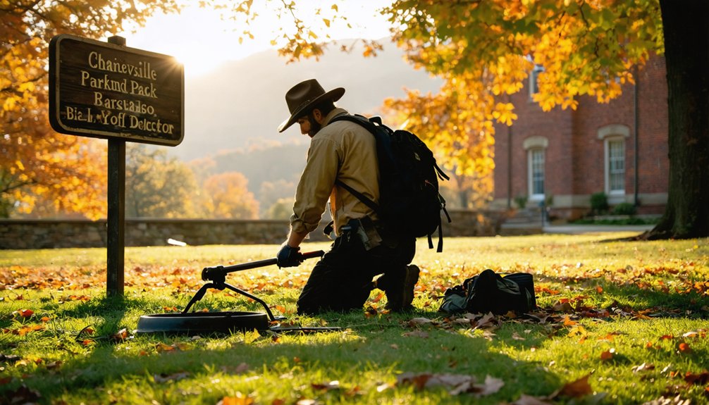 metal detecting regulations charlottesville virginia