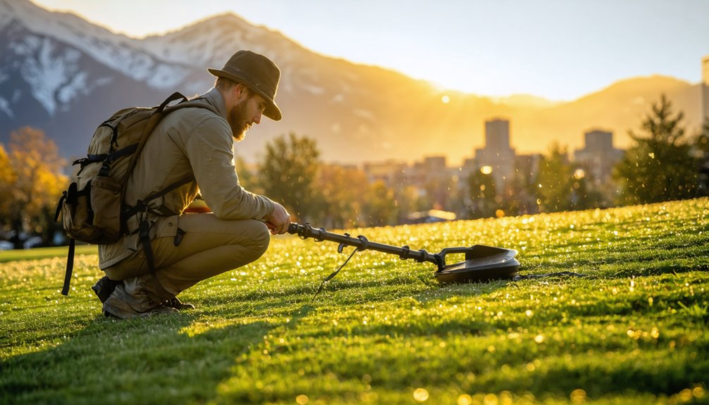 metal detecting regulations denver