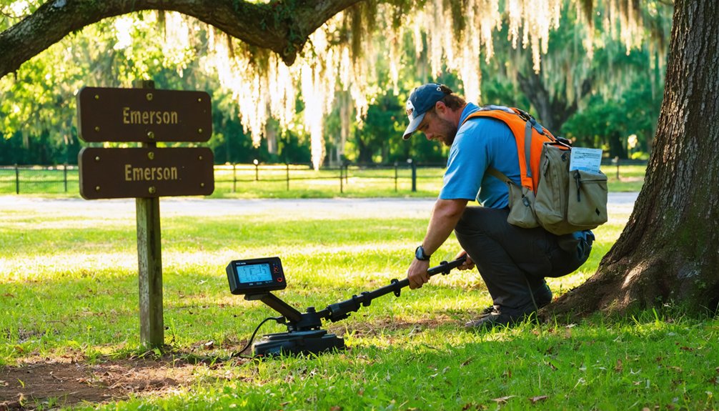 metal detecting regulations emerson georgia