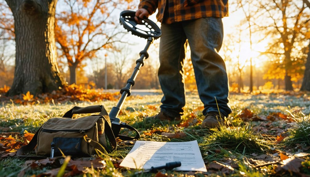 metal detecting regulations illinois