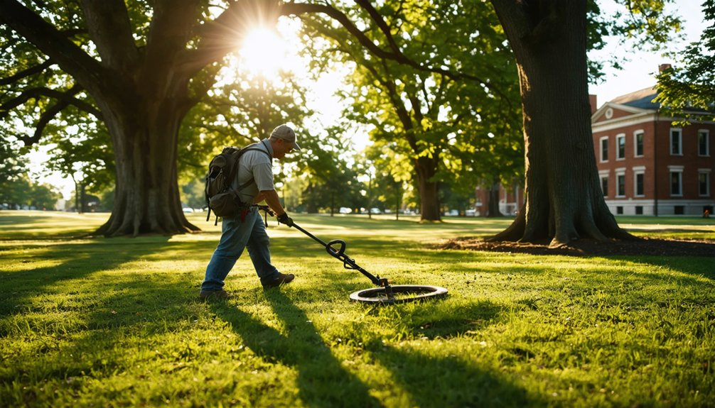 metal detecting regulations illinois