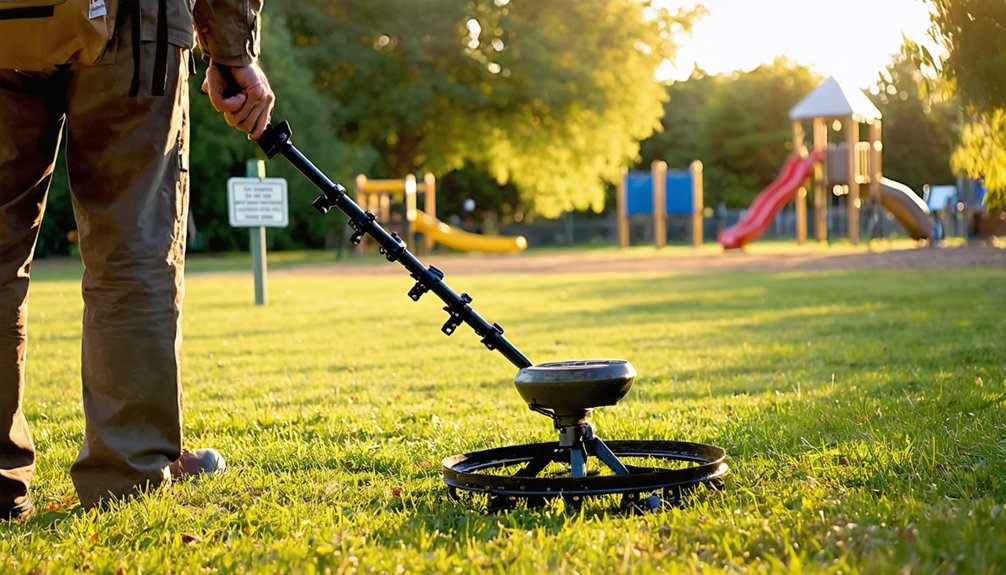 metal detecting regulations location