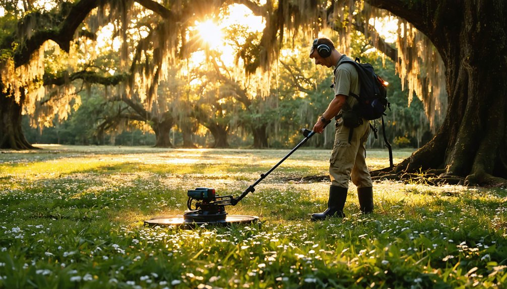metal detecting regulations louisiana