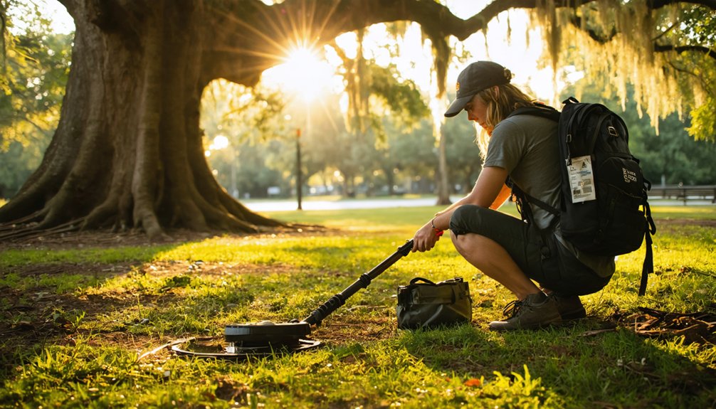 metal detecting regulations louisiana