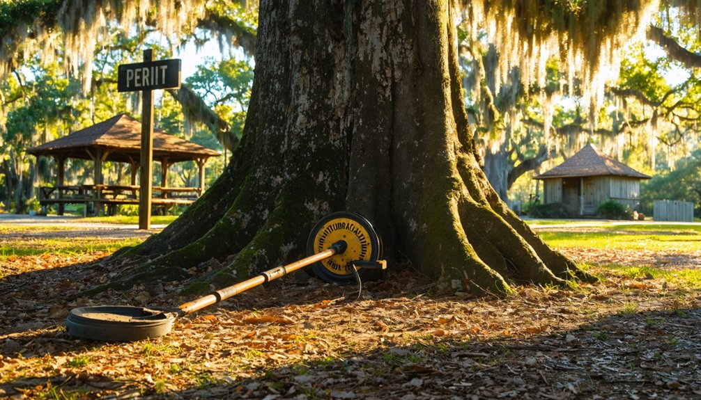 metal detecting regulations louisiana