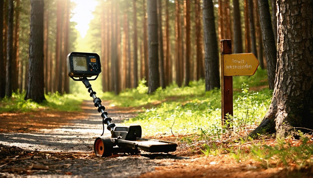 metal detecting regulations mississippi