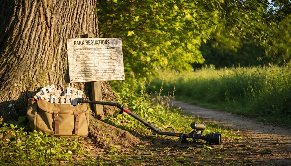 metal detecting regulations missouri
