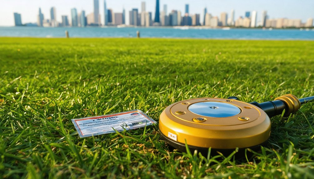 metal detecting regulations north chicago illinois