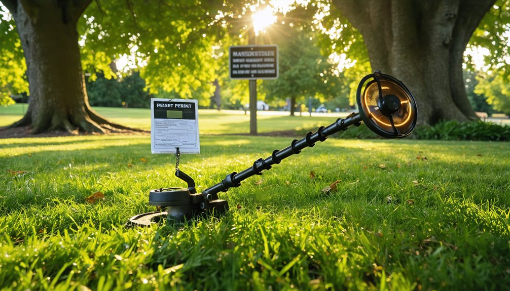 metal detecting regulations ohio