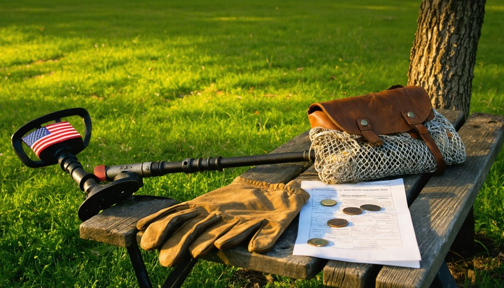 metal detecting regulations spencer