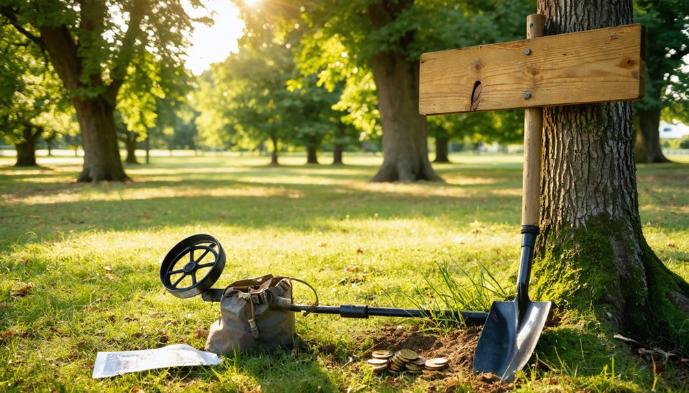 metal detecting regulations west carrollton