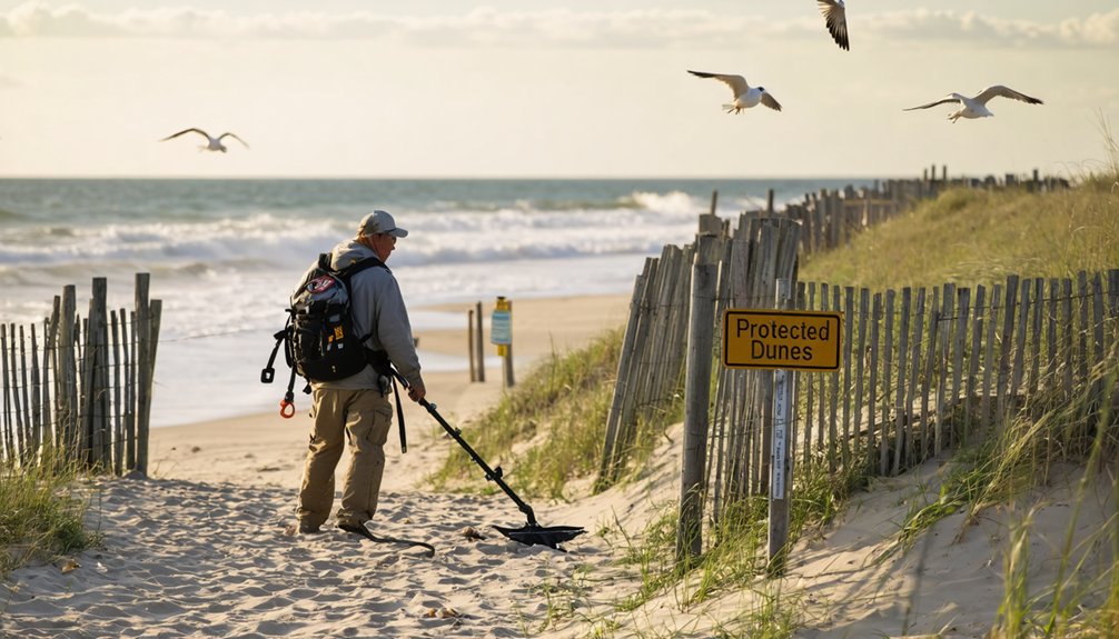 metal detecting rules and restrictions