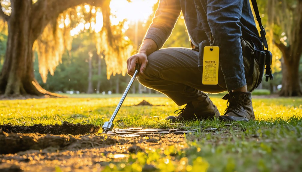 metal detecting rules georgia