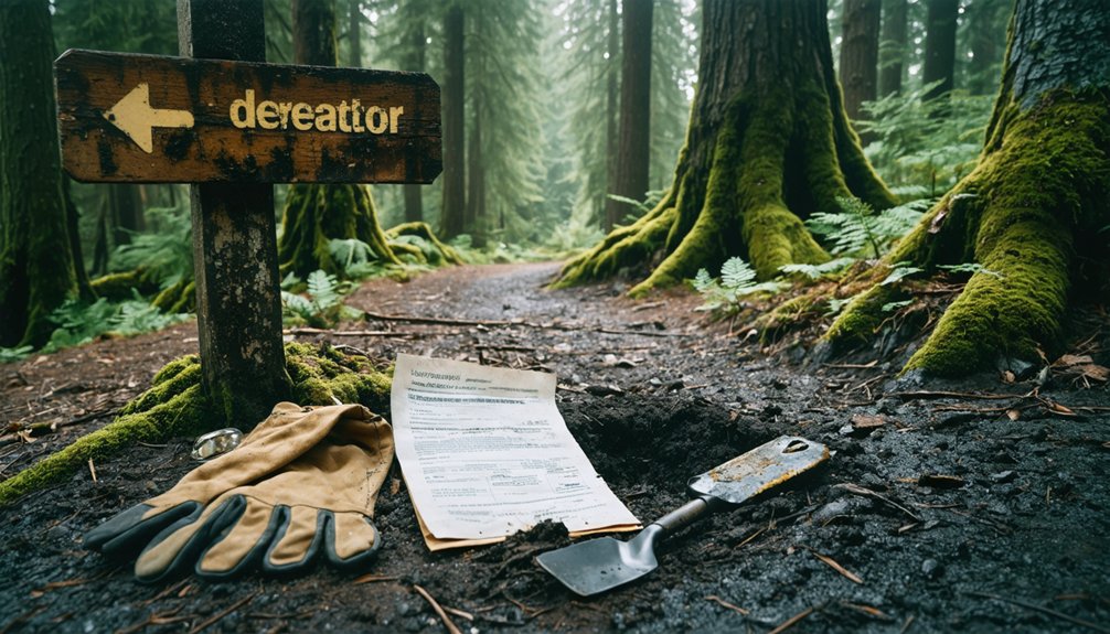 metal detecting rules outlined