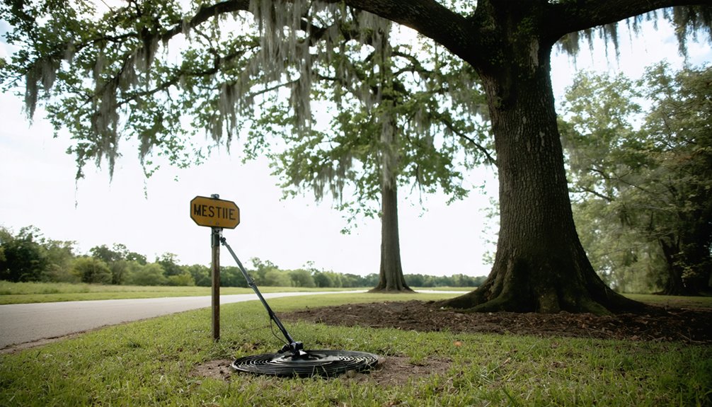 metal detecting strictly prohibited