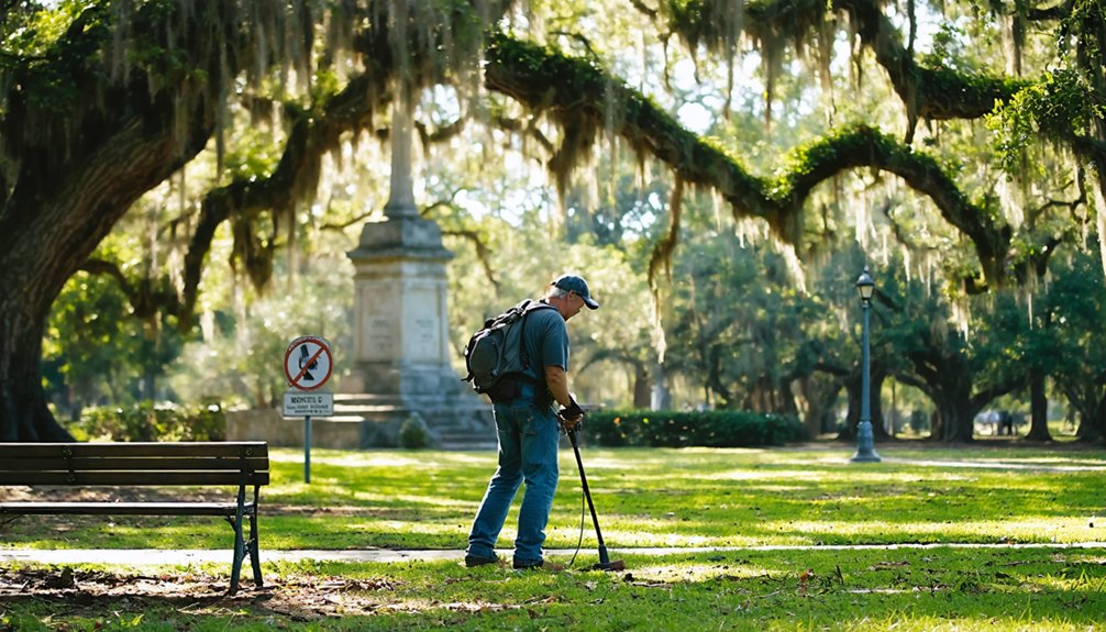 metal detection regulations vary