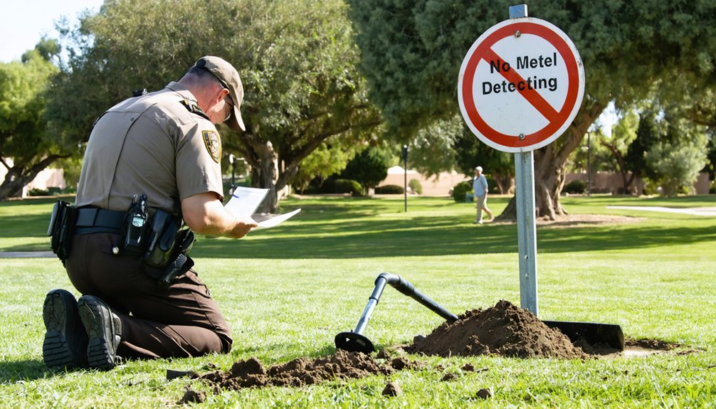 metal detector violations penalties