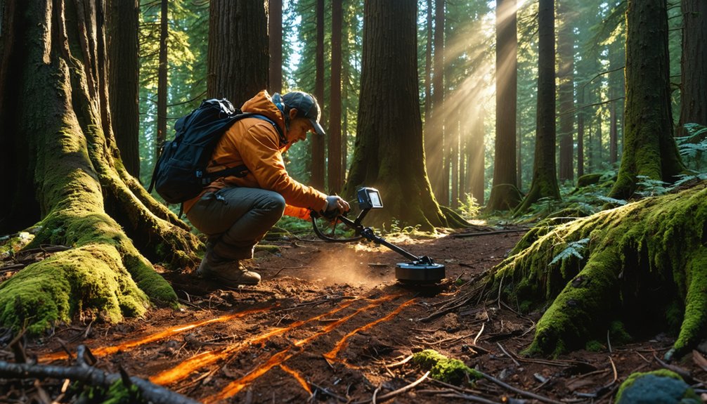 mineralized soil detection challenges