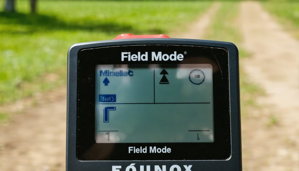 multi frequency field detection