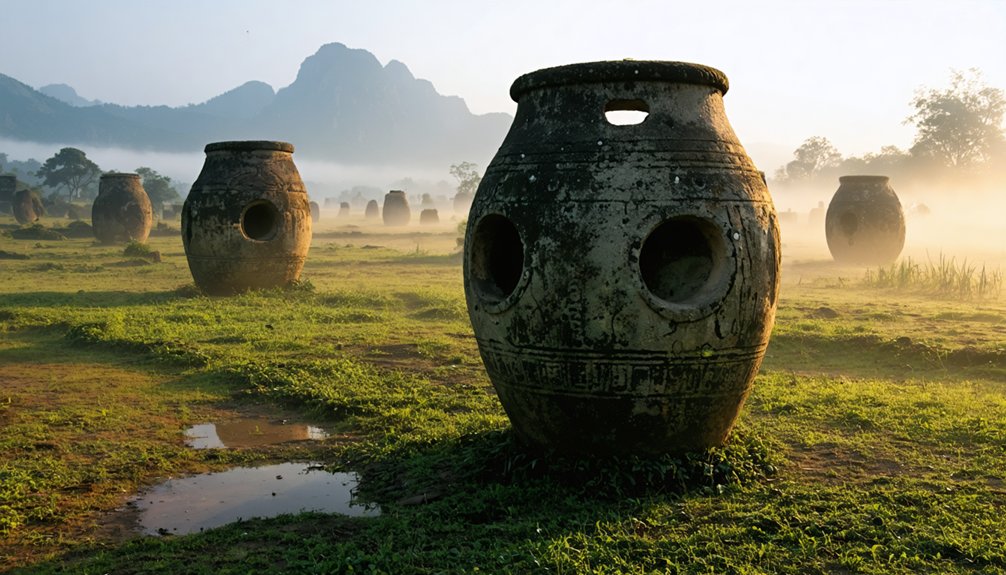 mysterious iron age mortuary megalithic vessels