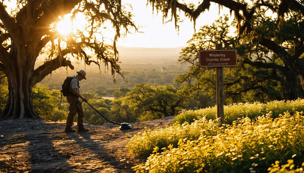 nearby metal detecting opportunities beyond wimberley