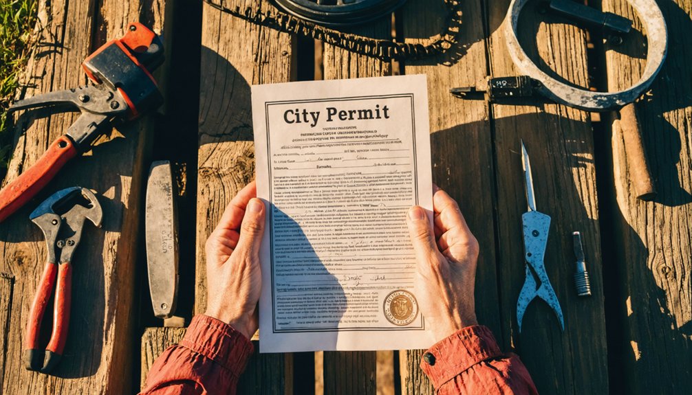 necessary permits for legal metal detecting