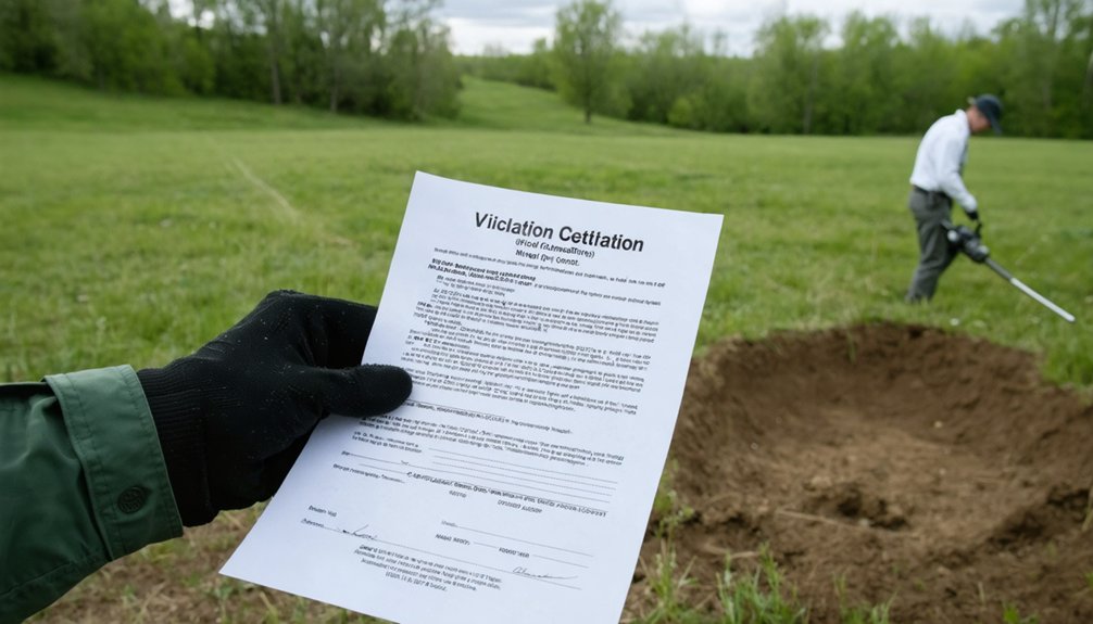 noncriminal offenses equipment confiscation compliance necessities